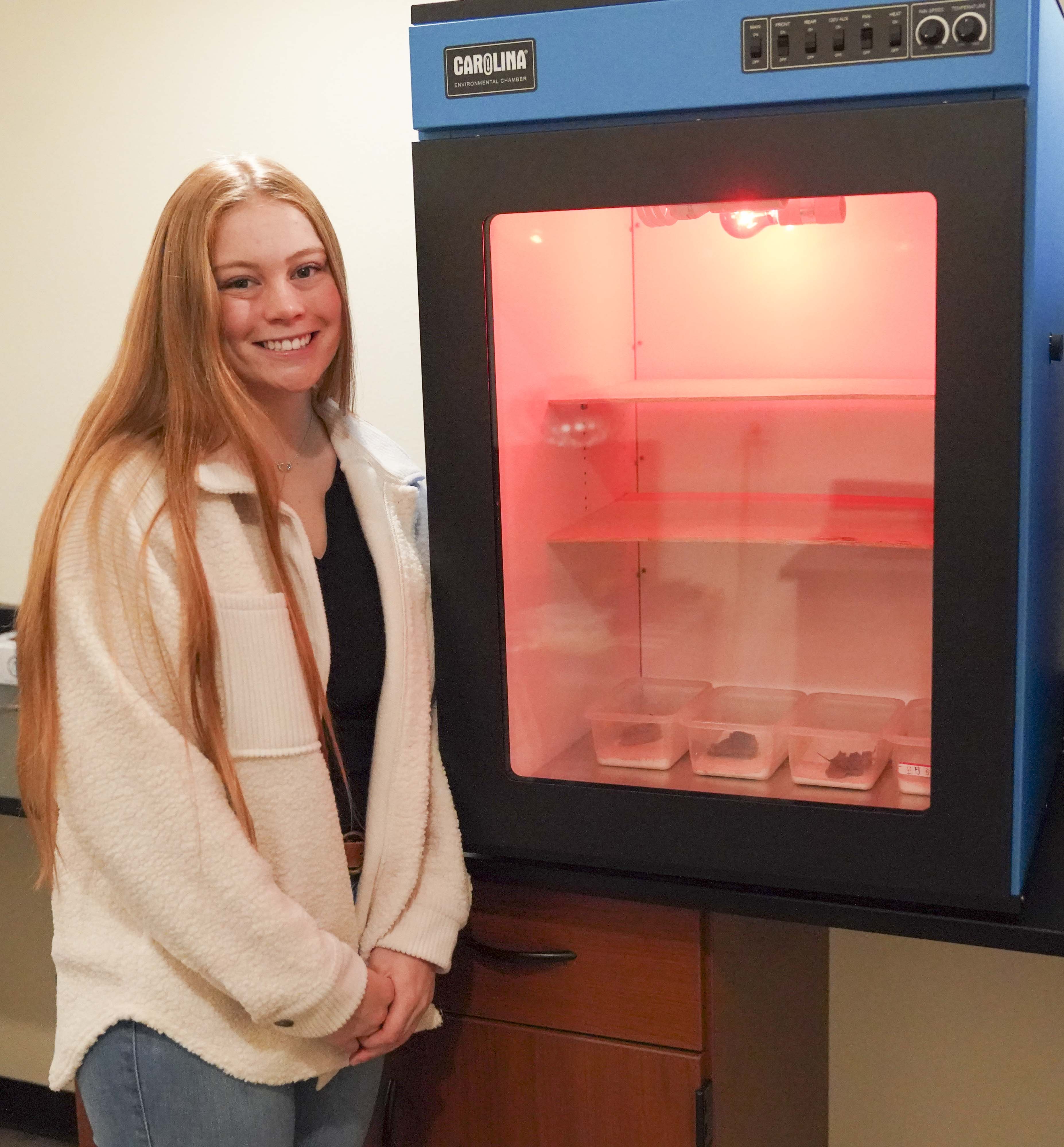 McKenna Crews will present roly poly research at Dec. 8 MCC symposium