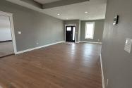 Photo of the dining room in the project house at 2121 Iron Eagle Court in North Platte.