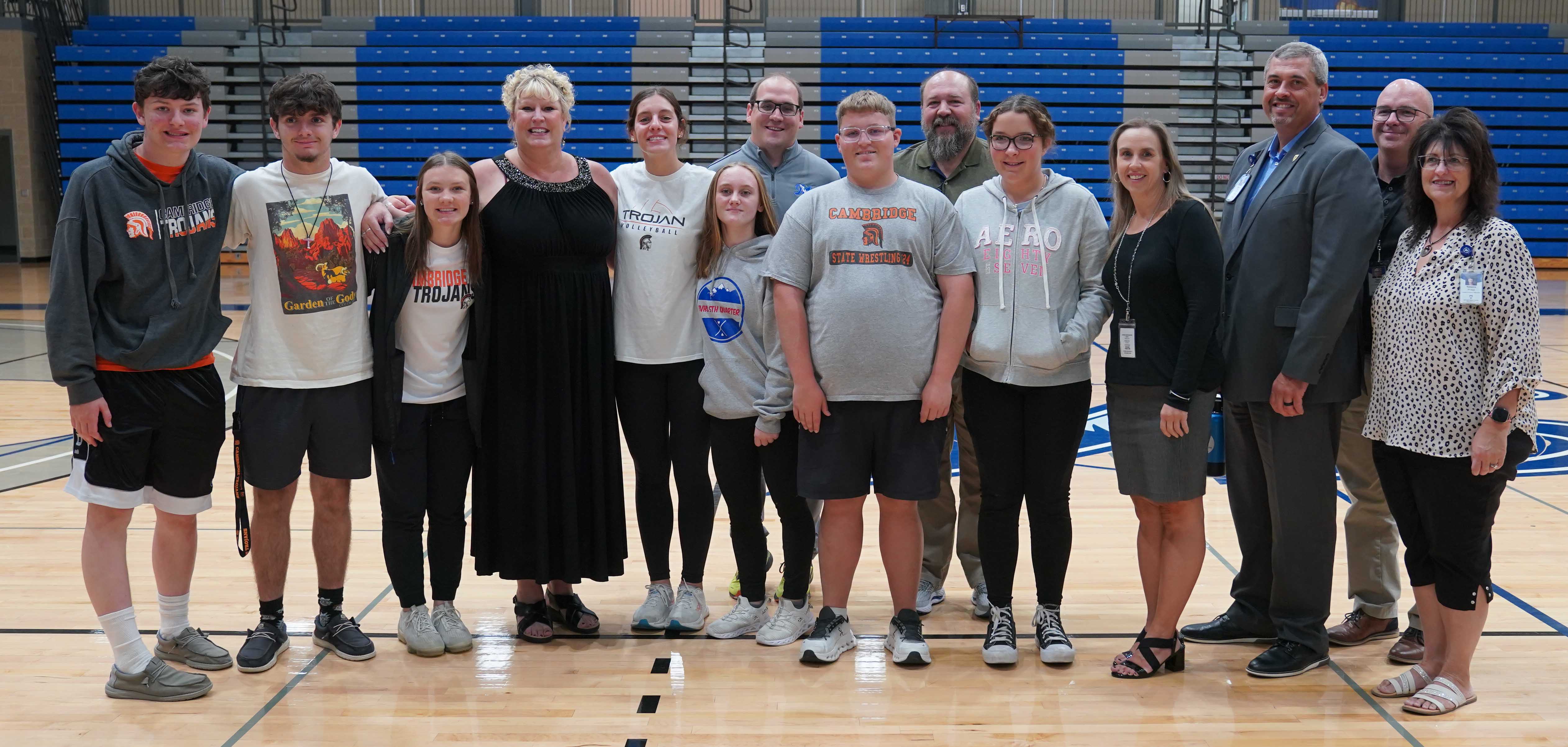 Cambridge High School team at RPAC Leadership Day