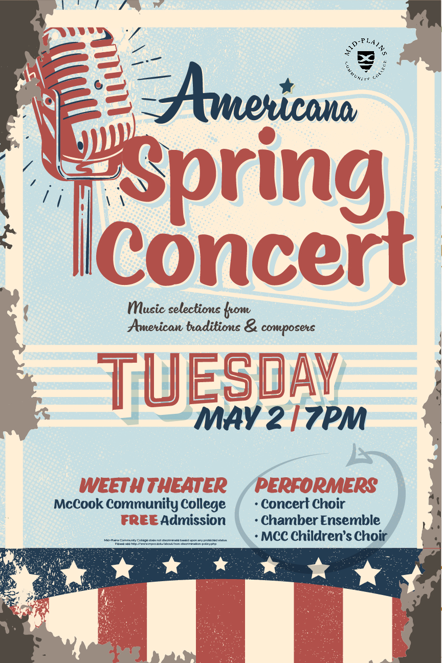 MCC's Americana set for May 2 at 7 p.m.