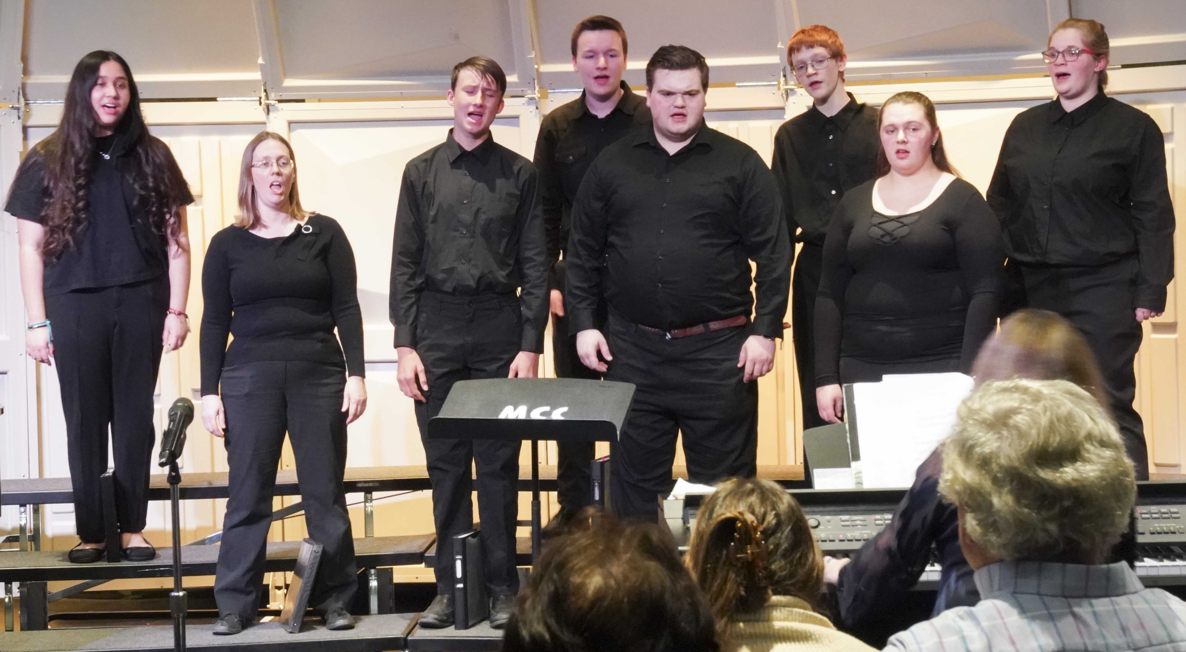 MCC's Concert Choir performs at Tuesday concert