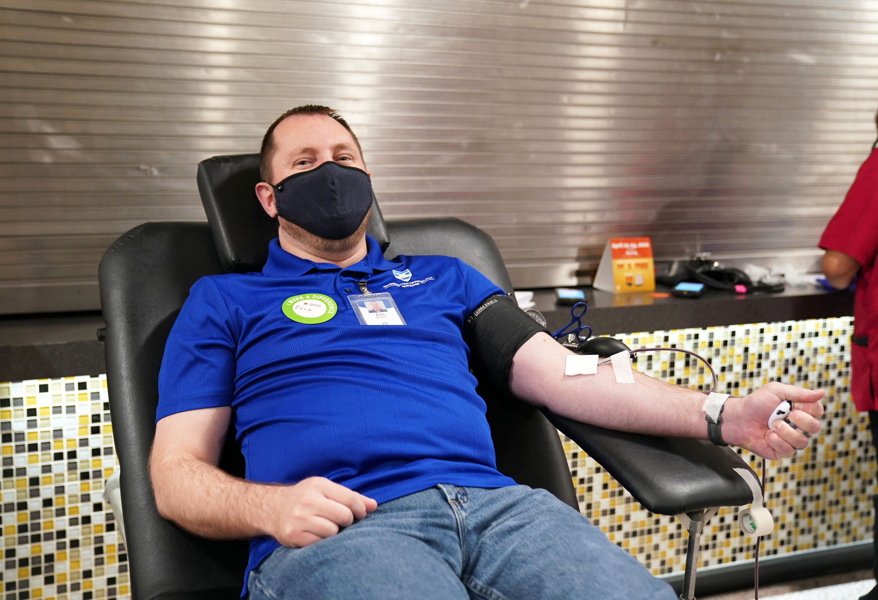 Eric Welch blood drive