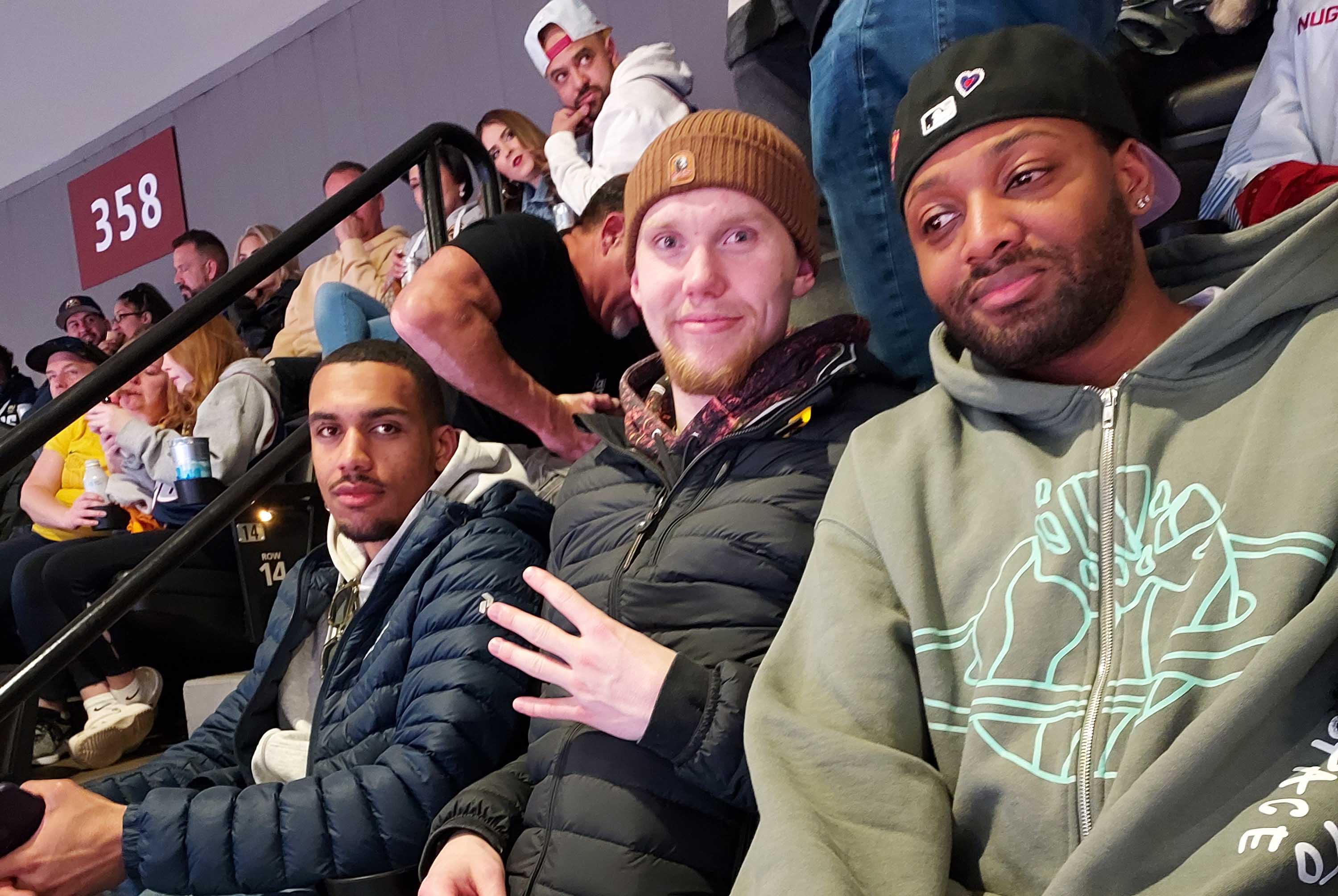 MCC International Club at NBA game