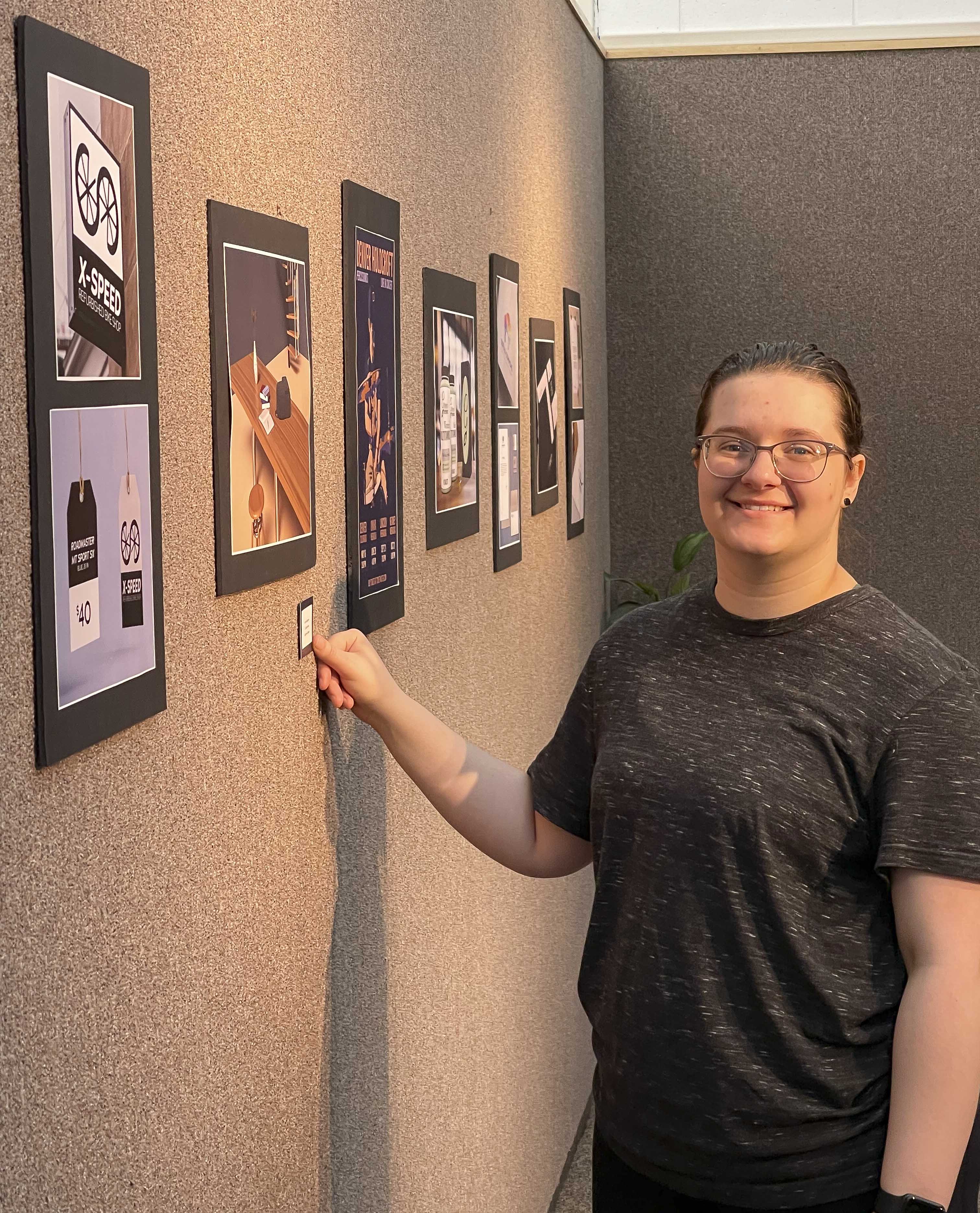 MCC Graphic Design Student Sunnie Stephens